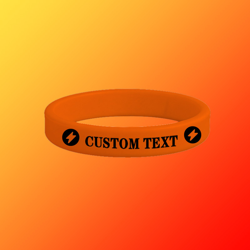 100pcs Custom Silicone Wristbands, Gift for Her